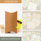 Easter Patterns Cute Pillow Boxes Bunny Egg Hunt and Party Goody Bags Children and Adults