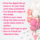 School printable Class Valentines Candy Tube Labels Cards for friends on Valentine's Day Small gifts ideas