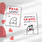 Kids Funny Slang 16 Valentine’s Day Cards, Tween, School Boys Girls Valentine’s Day Gift. Printable PDF Skibidi, Rizz, Funny. Perfect For School