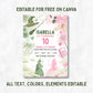 Kids Teens Witch movie party invitation, Wicked TV Show Birthday Theme, Canva editable, PDF Print
