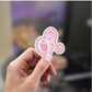 11 pc Music Pink Sticker Pack, Pop star Collectable Decals, Kids teens music gift decoration, Glossy Holographic Waterproof Stickers