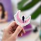 11 pc Music Pink Sticker Pack, Pop star Collectable Decals, Kids teens music gift decoration, Glossy Holographic Waterproof Stickers