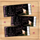 Editable Unraveled Tour Souvenir ticket, 3 pcs Olivia Pop singer themed Gift, Printable Girls Boys gift PDF, Instant download Surprise