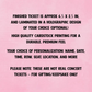 Custom Unraveled Tour Souvenir ticket, Printed Olivia Rodrigo Pop singer themed, Girls Boys gift, Glossy holographic, Printed Next day shipping