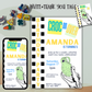 Croc Birthday Party Invitation Thank You Tags Instant Personalized Editable Template