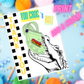 Croc Birthday Party Invitation Thank You Tags Instant Personalized Editable Template