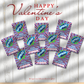 Candy Valentines for Kids class friends School children small sweets treat for Valentine's Day