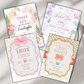Custom Made Birthday Invitations to Match Chosen Theme Personalized Digital Download