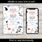 Custom Conan Gray Music Invitation, Kids Teen Party Decor, Maniac Song Pop star Printable, Canva Editable, Personalized Gift PDF