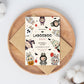 Labubu Halloween Party Invitation, labubu inspired, Kids Teens Birthday invite Canva Editable, Cute DIY Halloween theme + Free treat toppers