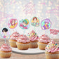 17 pcs K-pop Demon Cupcake toppers, Kids Party decor, Instant Download and print, HUNTRIX SAJA BOYS Fan Craft, Pdf