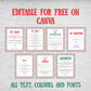 Customizable Elf letters, Christmas Printables Canva editable PDF, Kids Christmas Santa Letters, Custom gift 7 pcs