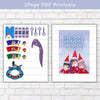 Printable Elf Accessories set, Holiday craft miniatures DIY Elf Props Instant digital download, Christmas Santa toy