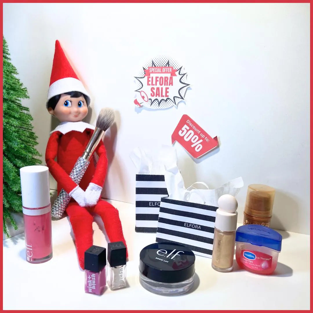 Printable Elf Scenes Lot of 24 Props Christmas Setup Letters Notes Activities Accessories Coloring Pages Instant Digital Download