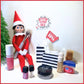 Printable Elf Scenes Lot of 24 Props Christmas Setup Letters Notes Activities Accessories Coloring Pages Instant Digital Download