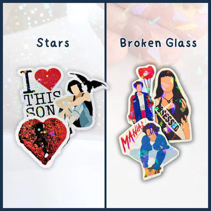 Custom Wishbone World Tour Souvenir ticket, Printed Conan Pop singer themed, Girls Boys gift, Glossy holographic