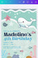 Birthday Party Invitation Cute Ocean Beluga Themed Birthday Invite For Sea Creatures Fans