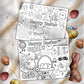 Easter Printable Worksheets Colouring Children Kids Coloring School Homeschool Journal Bunny Egg Hunt Digital Download