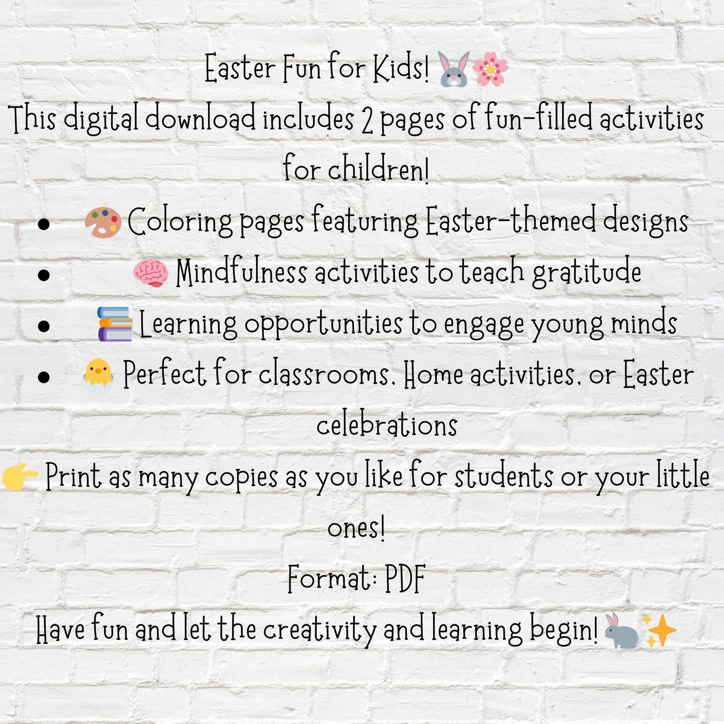 Easter Printable Worksheets Colouring Children Kids Coloring School Homeschool Journal Bunny Egg Hunt Digital Download